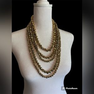 NWOT Beautiful Necklace with multiple layers
